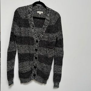 Poor Excellence | Black/Grey Cardigan